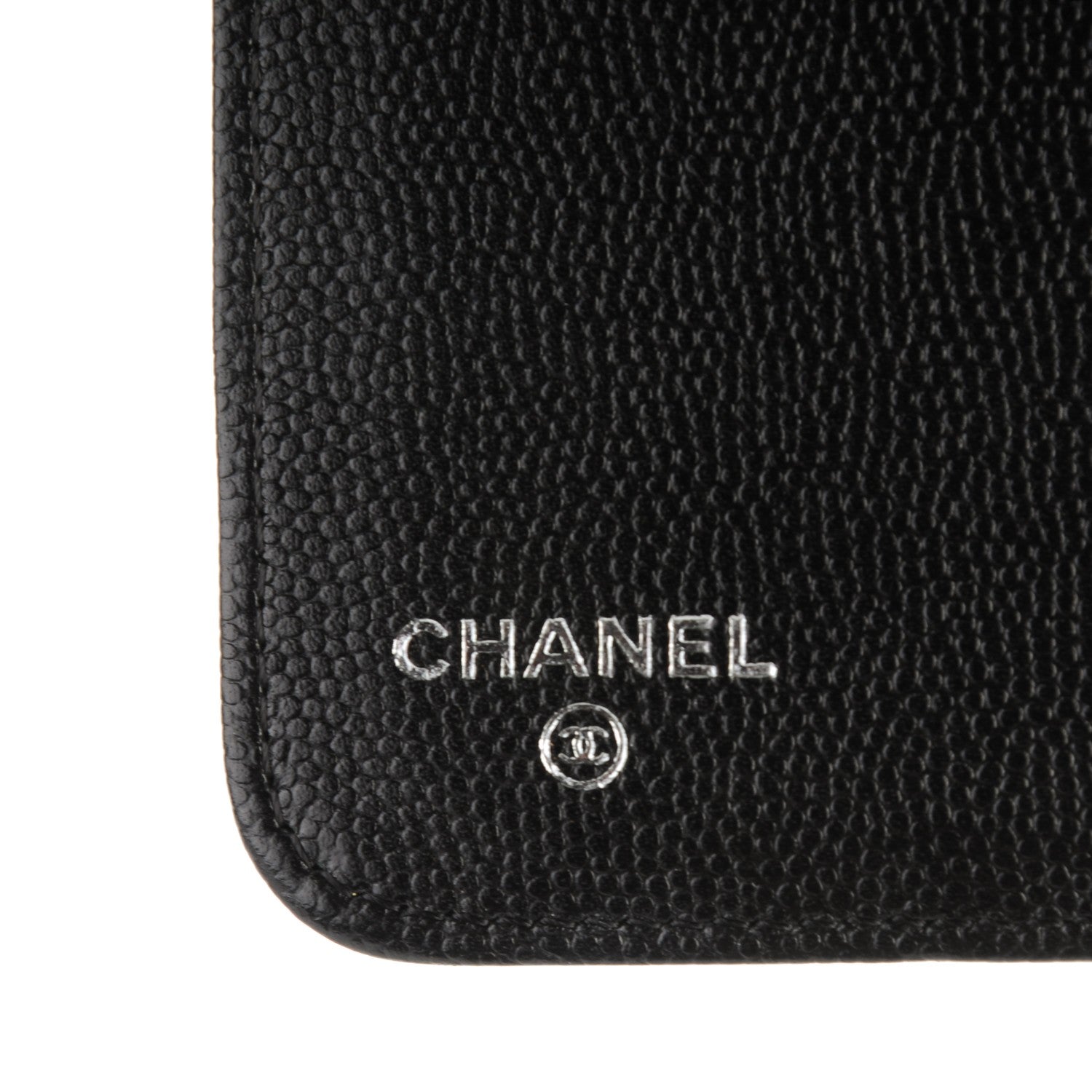 Chanel Caviar Sevruga iPad Case Black 6 of 7