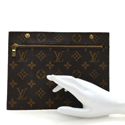 Louis Vuitton Monogram Randonnee GM Backpack Pochette Insert 2 of 5
