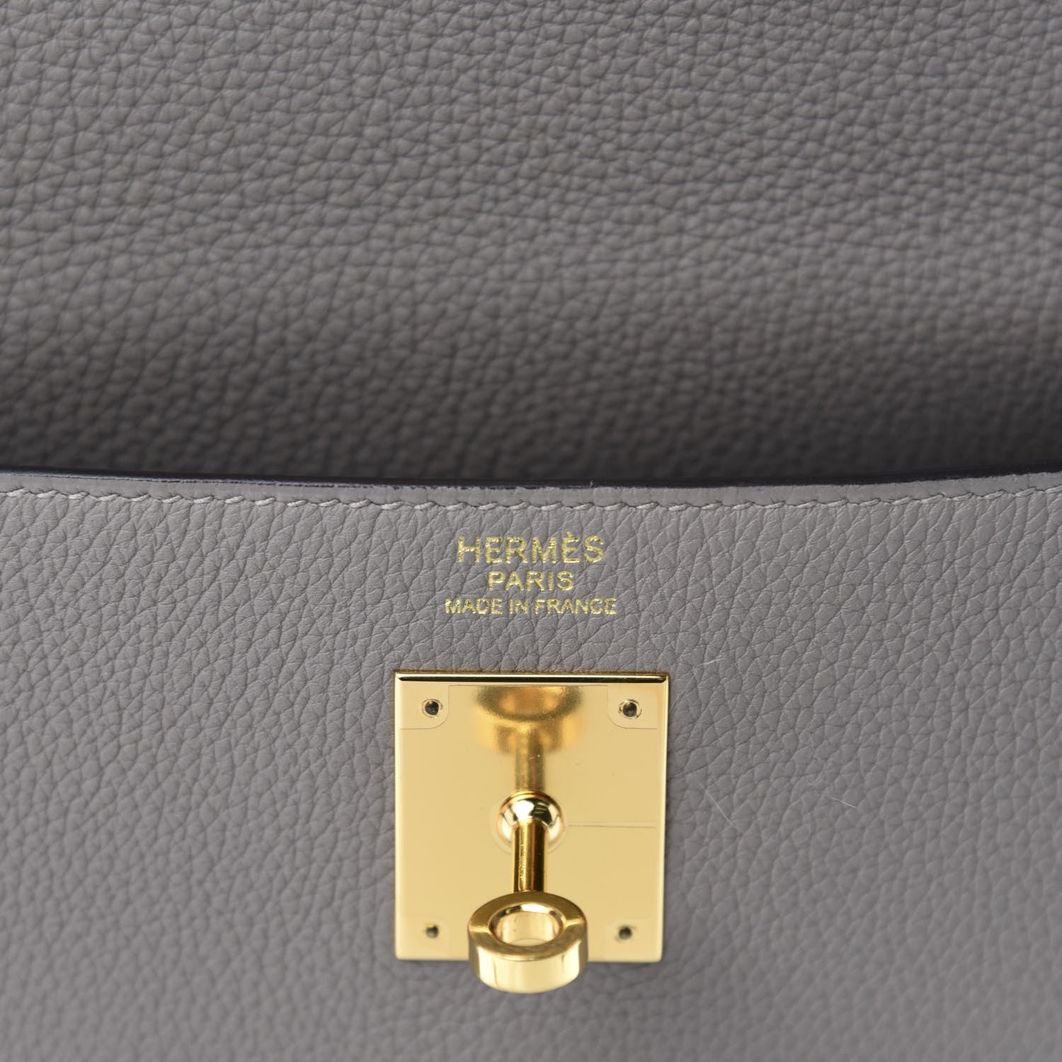 Hermes Togo Kelly Retourne 32 Gris Asphalte 8 of 10