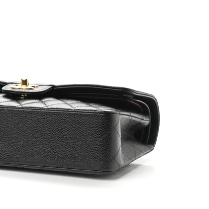 Chanel Caviar Quilted Medium Double Flap Black 9 of 9