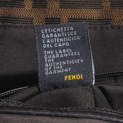 Fendi Zucca Shopper Tote Tobacco 18 of 18