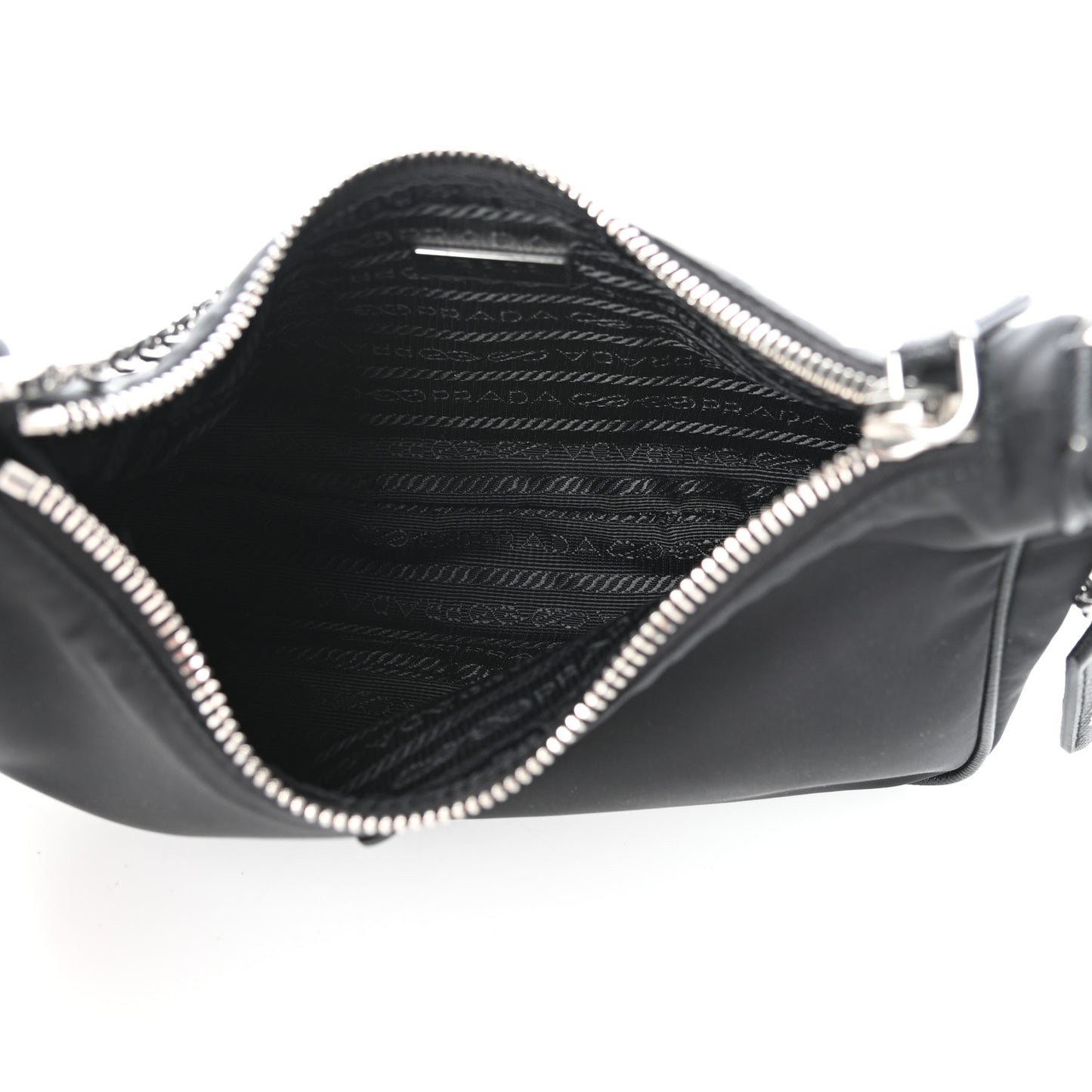 Nylon Re-Edition 2005 Shoulder Bag Black