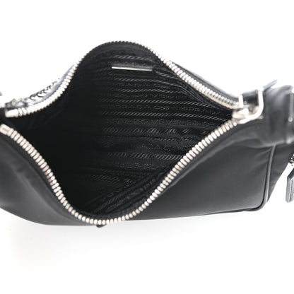 Prada Nylon Re-Edition 2005 Shoulder Bag Black 5 of 8
