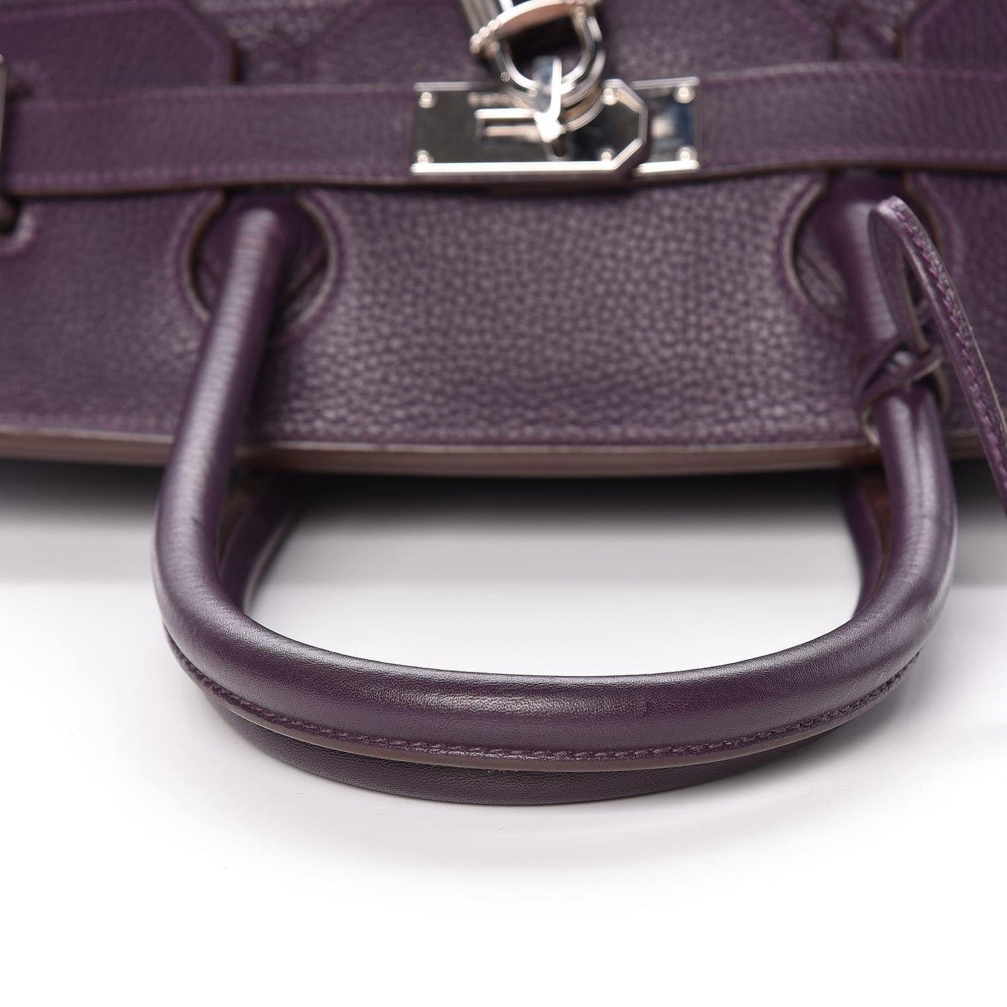 Taurillon Clemence JPG Birkin 42 Raisin