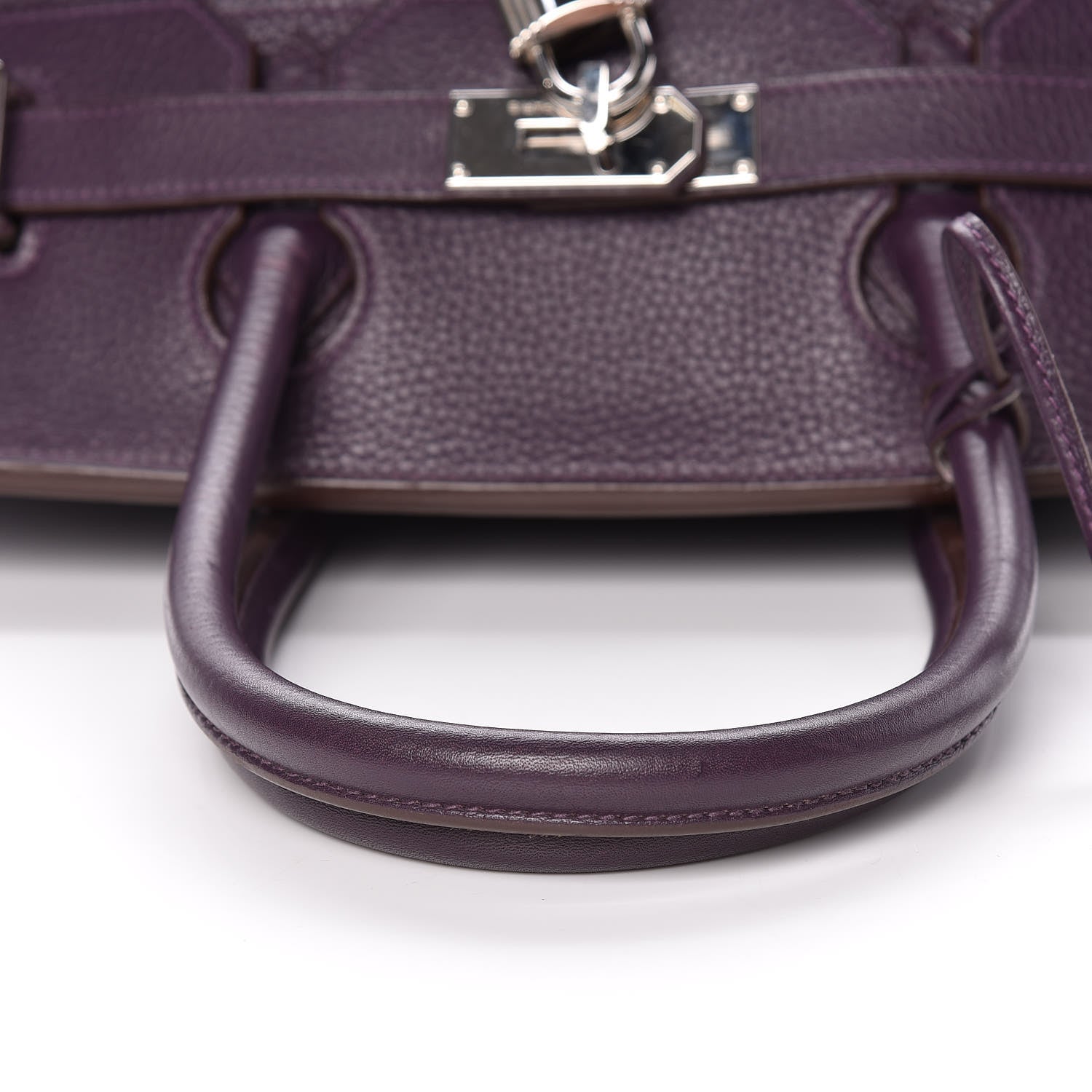 Hermes Taurillon Clemence JPG Birkin 42 Raisin 35 of 56