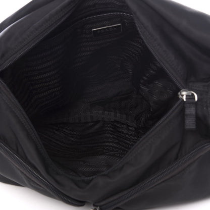 Prada Nylon Vela Messenger Bag Black 4 of 9
