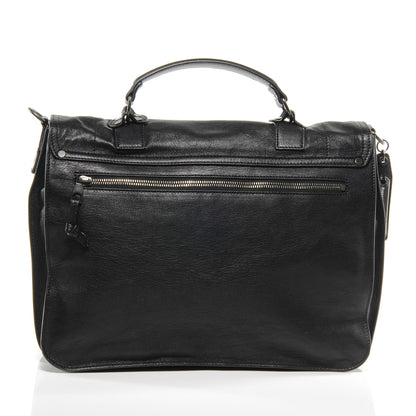 Proenza Schouler Lambskin PS1 Large Satchel Black 4 of 9