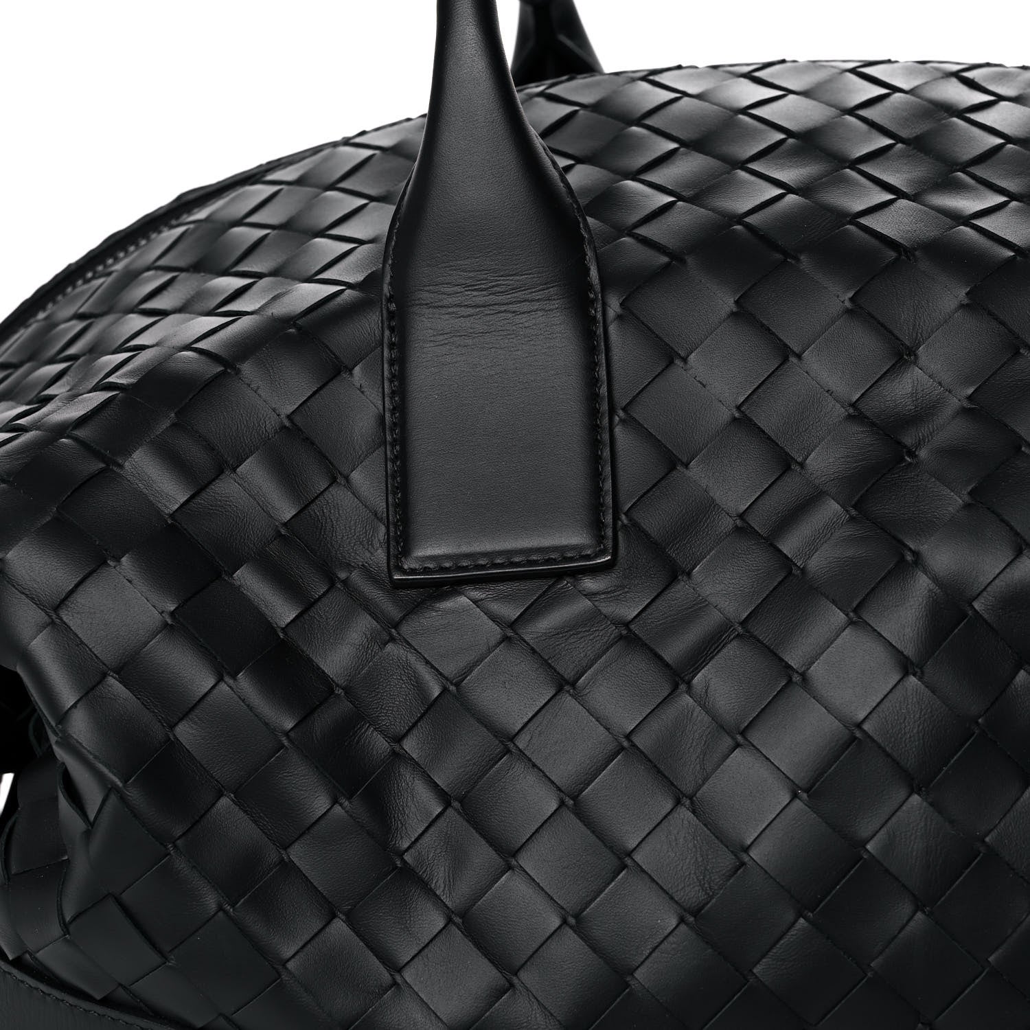 Bottega Veneta Nappa Intrecciato Maxi Convertible Tote Black 10 of 15