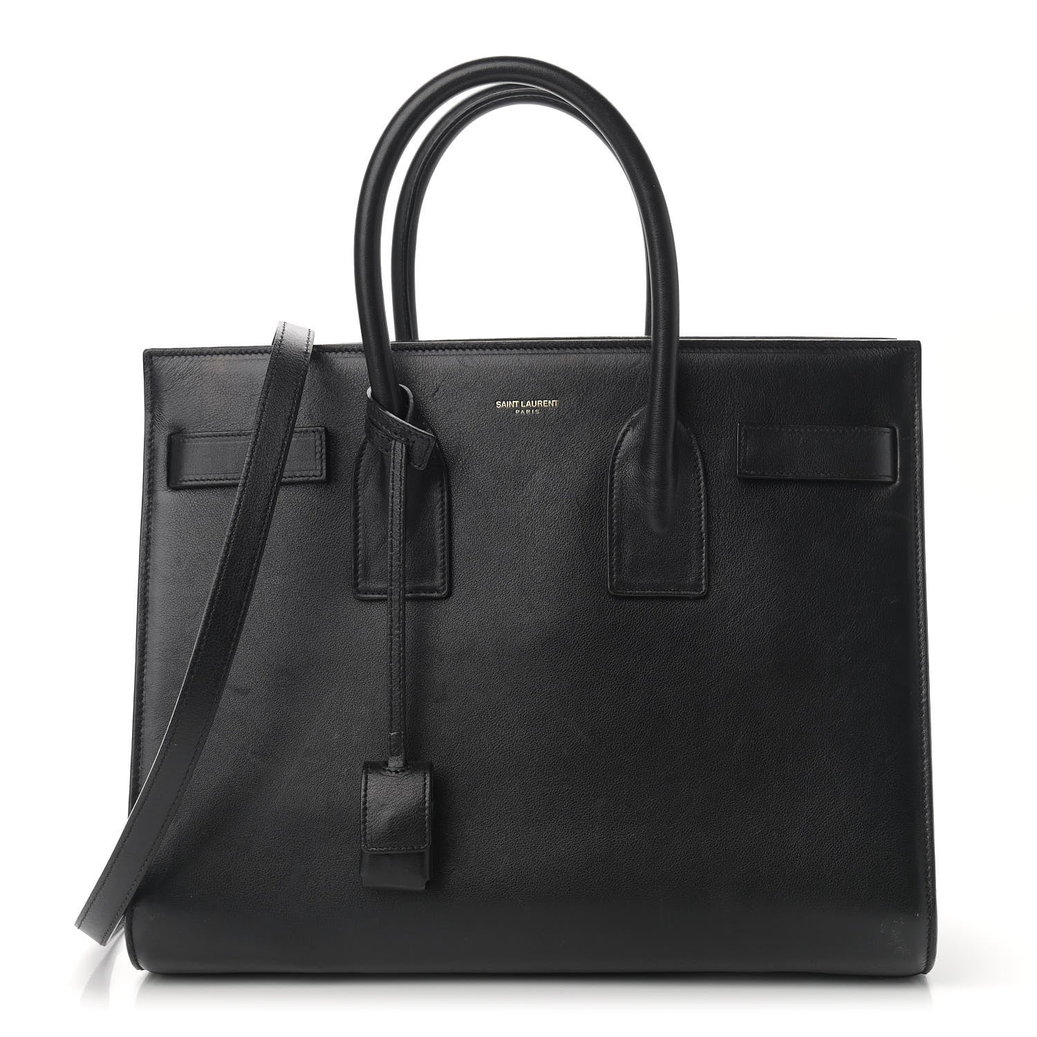 Saint Laurent Calfskin Small Sac De Jour Black 1 of 15