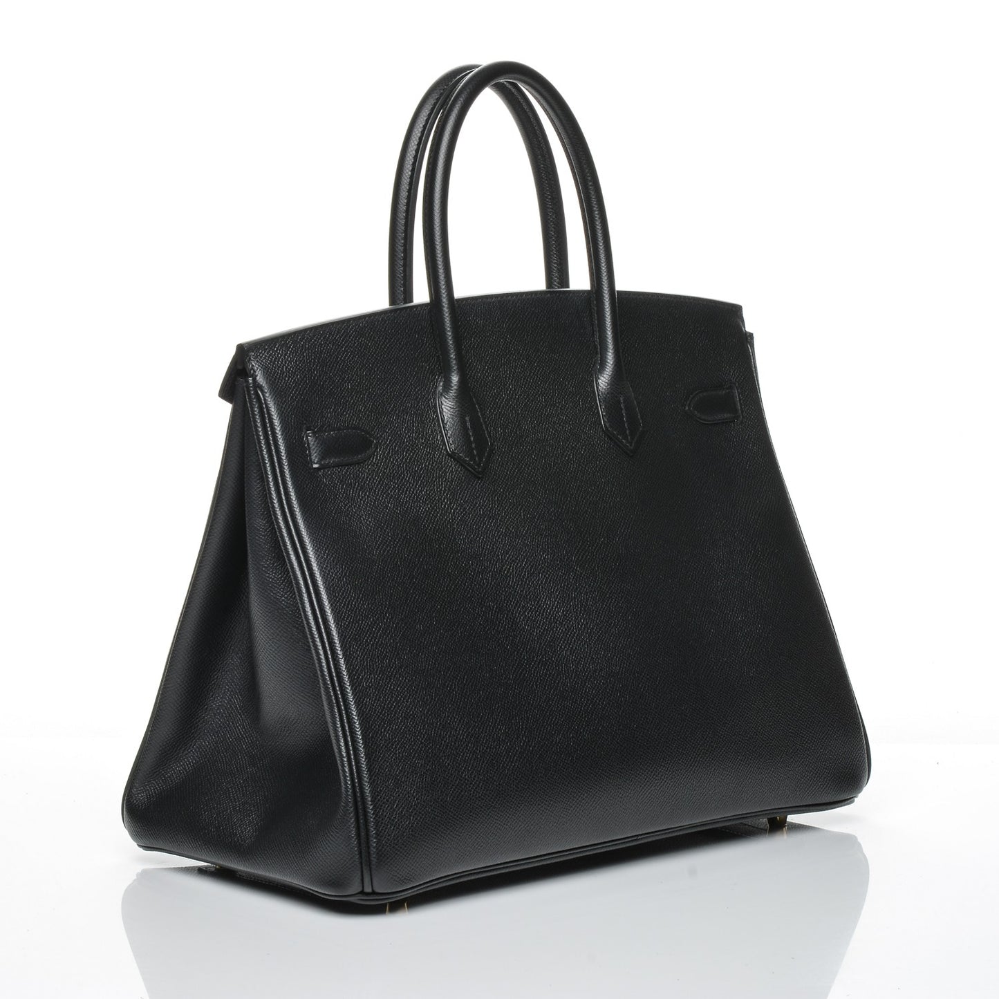 Epsom Birkin 35 Black