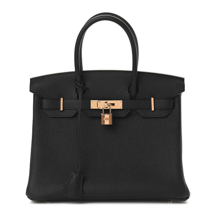 Hermes Togo Birkin 30 Black 1 of 9