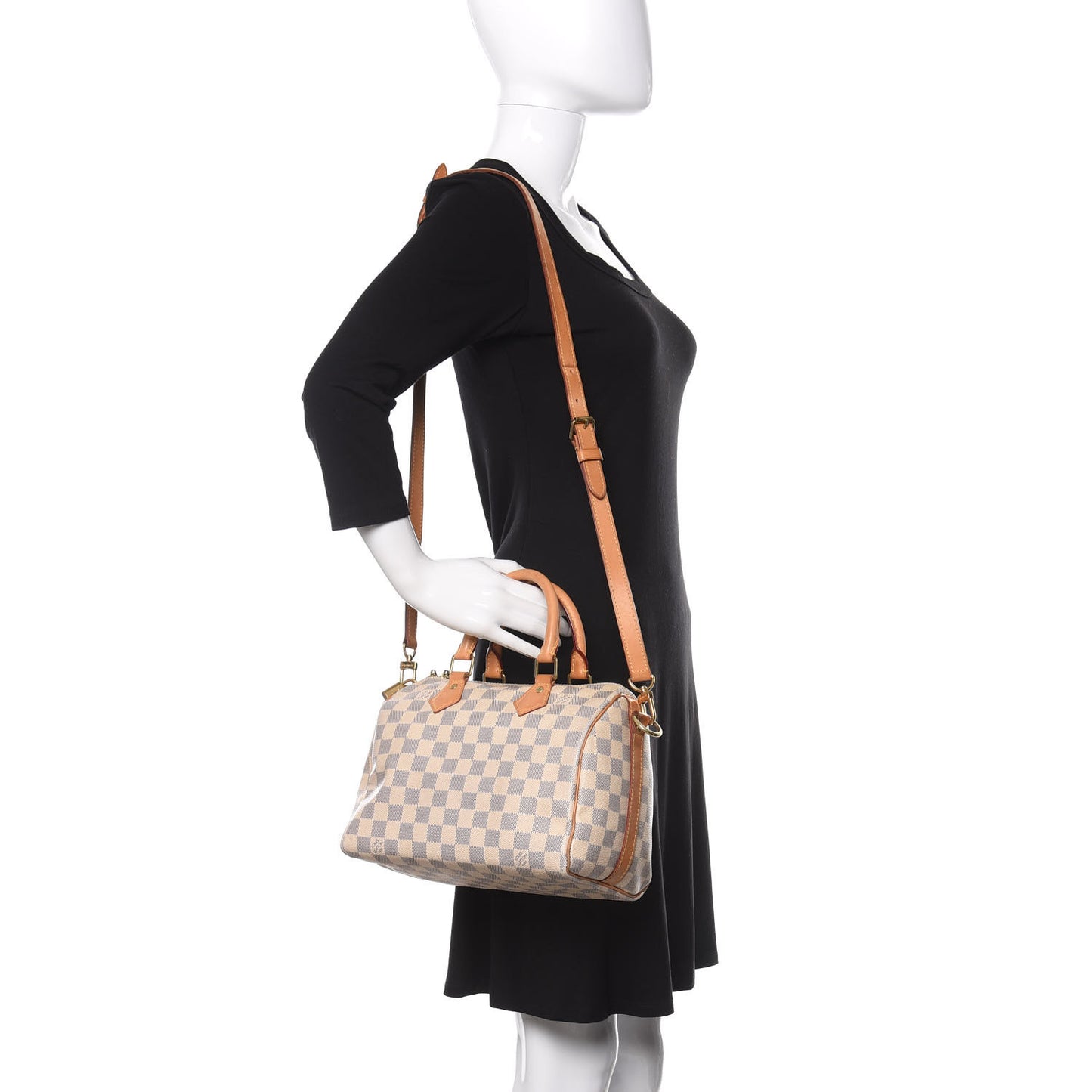 Damier Azur Speedy Bandouliere 25