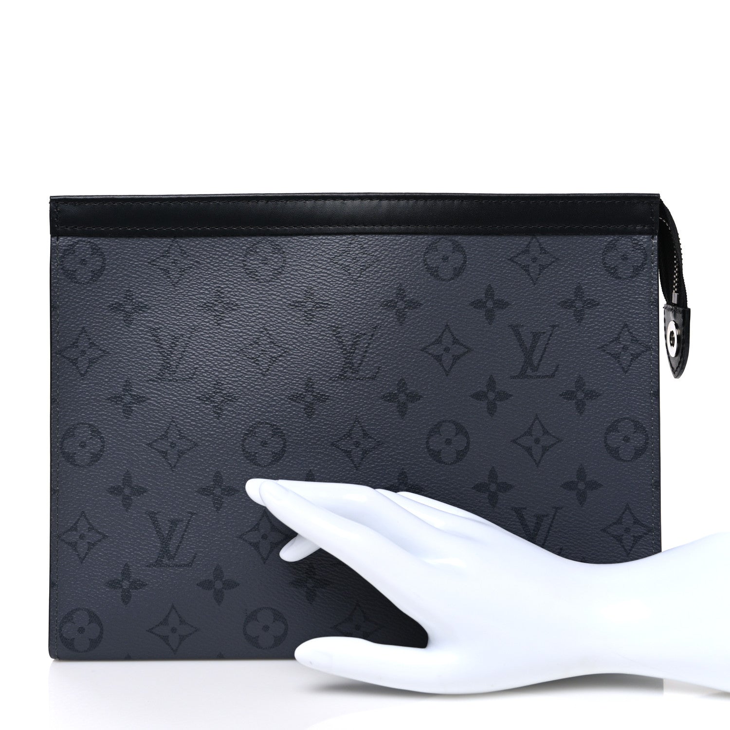 Louis Vuitton Monogram Eclipse Reverse Pochette Voyage MM 2 of 6