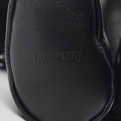 Burberry Lambskin Embellished Thomas Bear Shoulder Bag Black 7 of 7