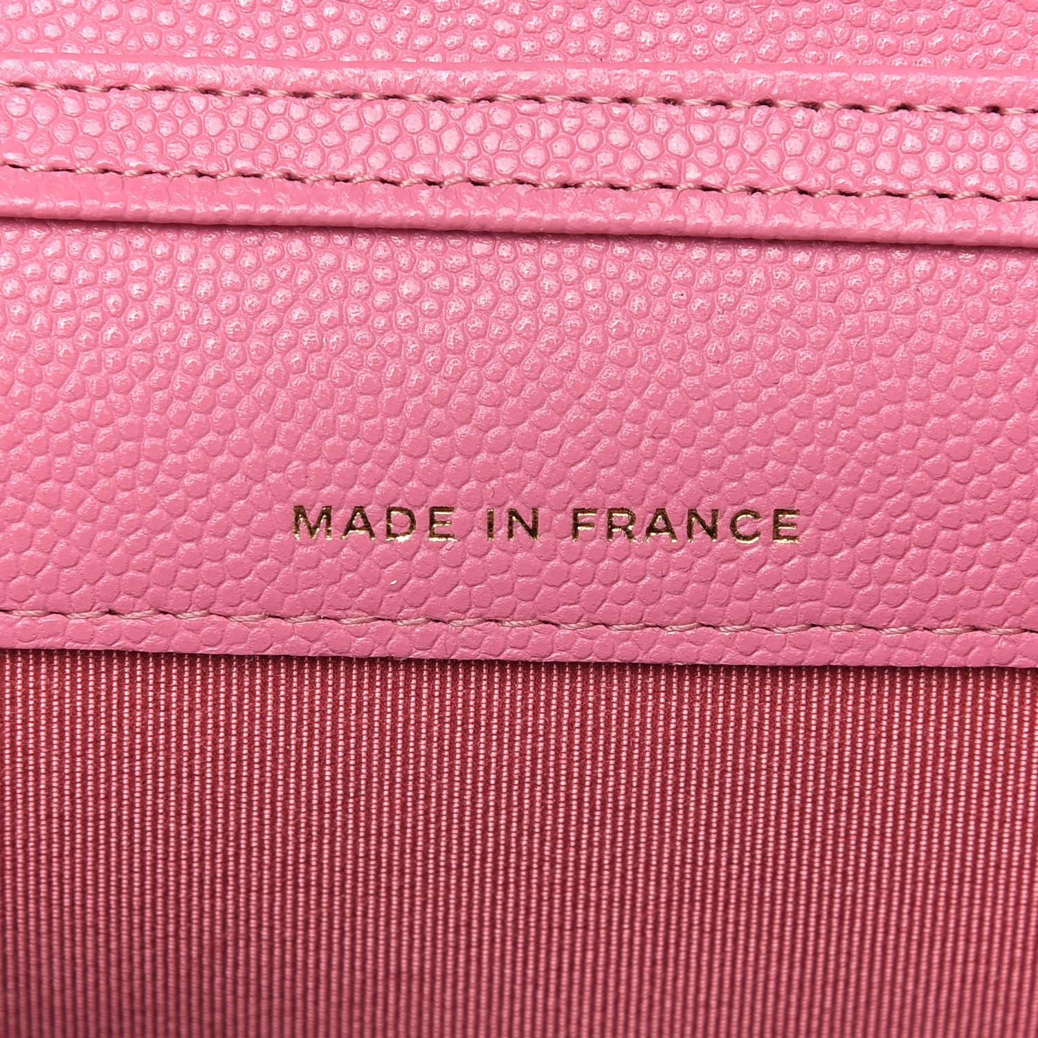 Chanel Caviar Quilted Belt Bag Pink 7 of 9