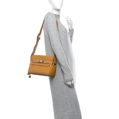 Hermes Togo Kelly Messenger PM Natural Sable 3 of 11