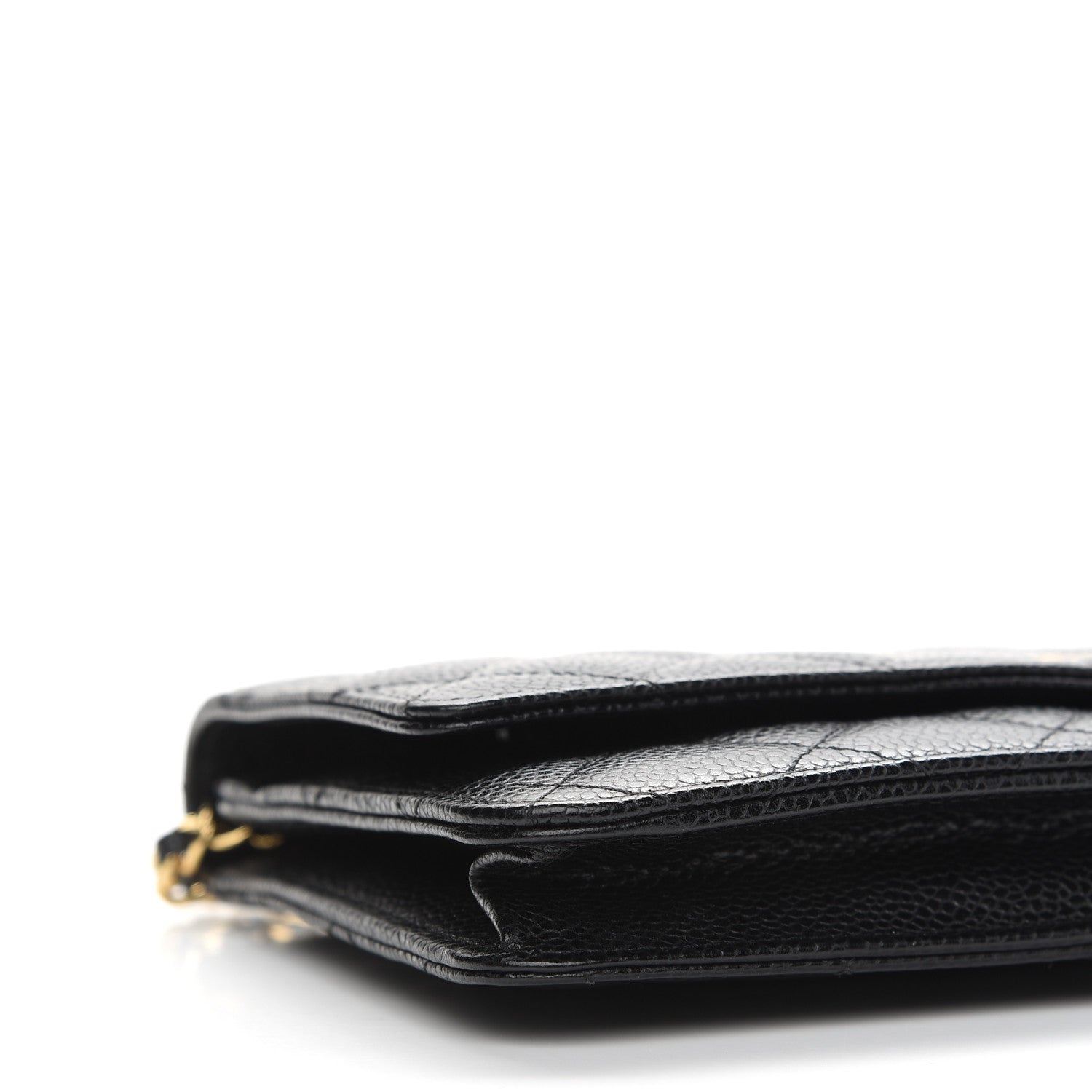Chanel Caviar Quilted Wallet On Chain WOC Black 9 of 10