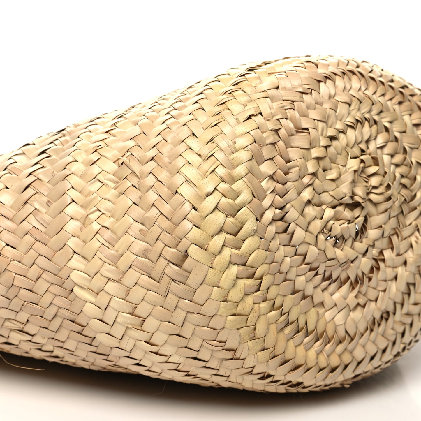 Woven Straw Loubishore Tote Natural Snow