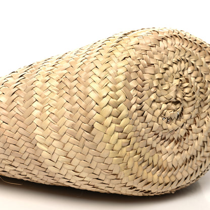 Christian Louboutin Woven Straw Loubishore Tote Natural Snow 8 of 10
