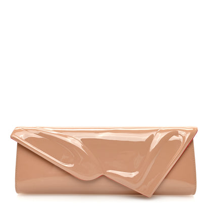 Christian Louboutin Patent So Kate Baguette Clutch Nude 1 of 8