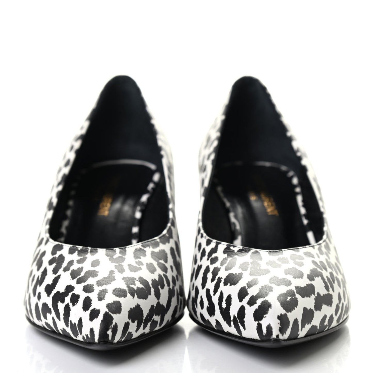 Soft Calfskin Baby Cat Paris 50 Pumps 37 Bianco White Black