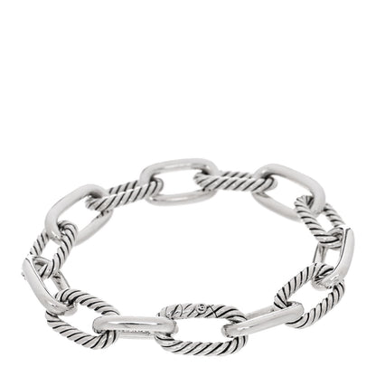 David Yurman Sterling Silver 11mm Madison Chain Bracelet 2 of 3