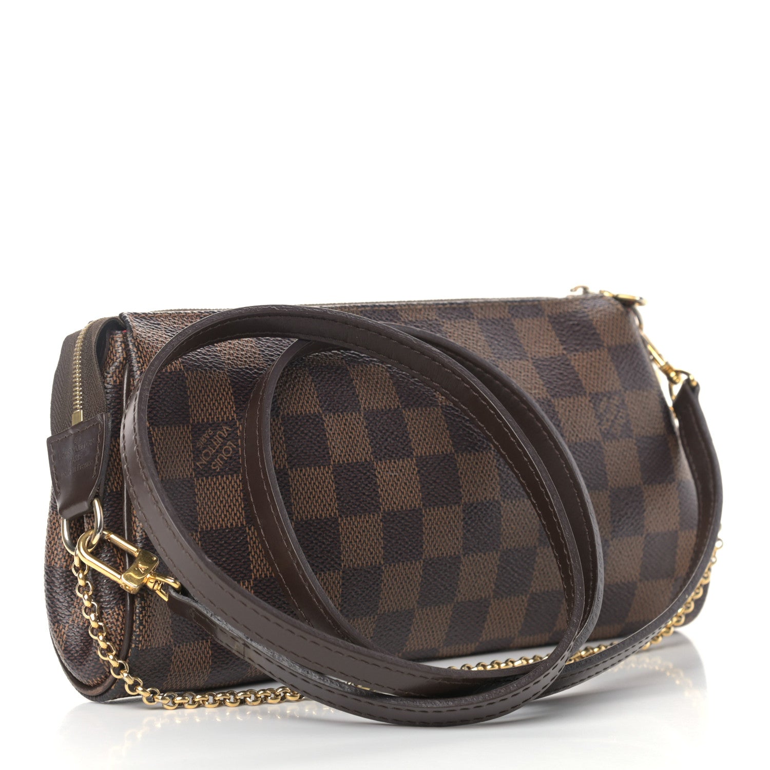 Louis Vuitton Damier Ebene Eva Clutch 3 of 15