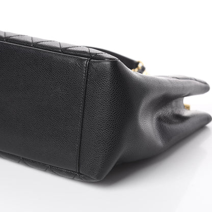 Chanel Caviar Quilted Grand Shopping Tote GST Black 9 of 9