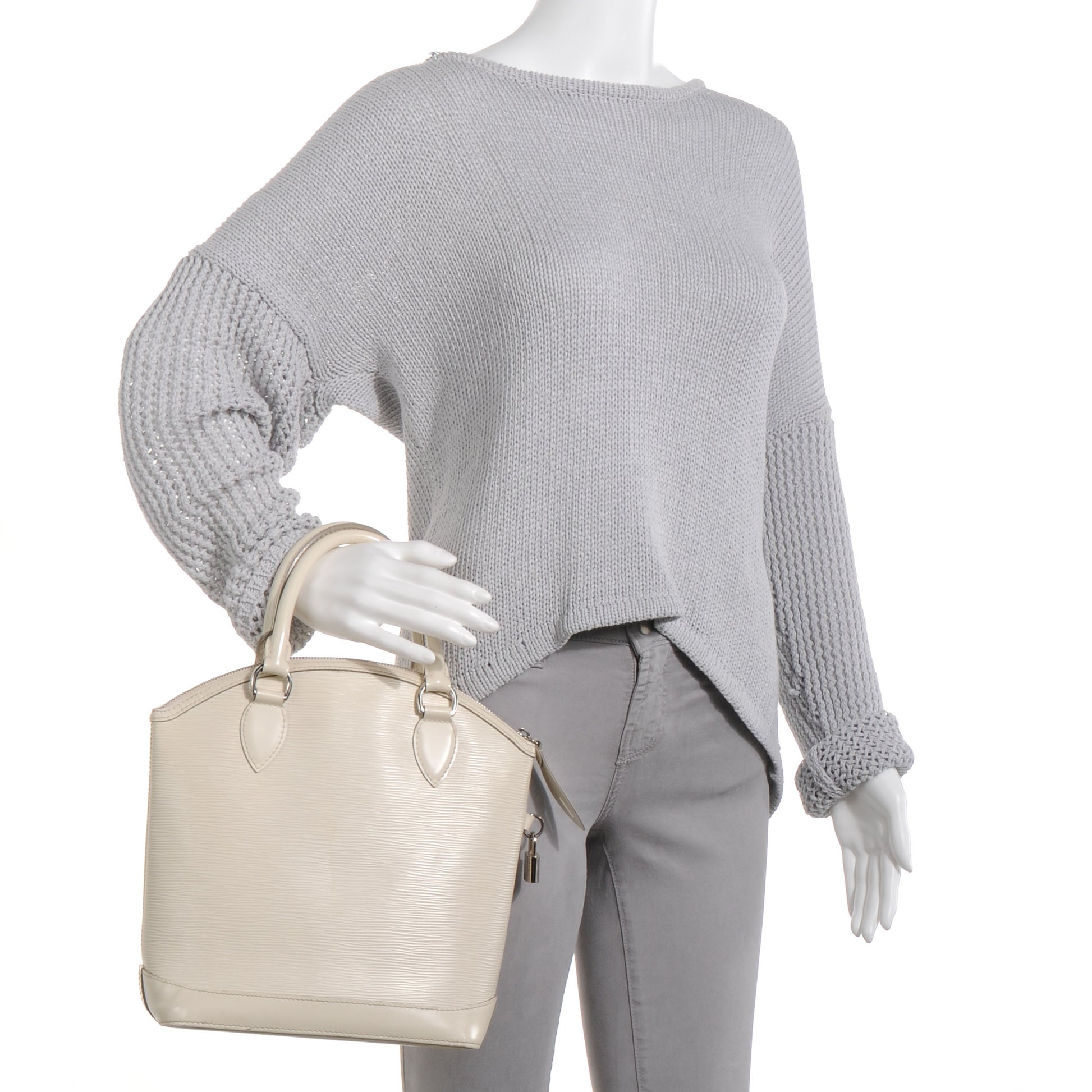 Louis Vuitton Epi Lockit Ivory 2 of 9