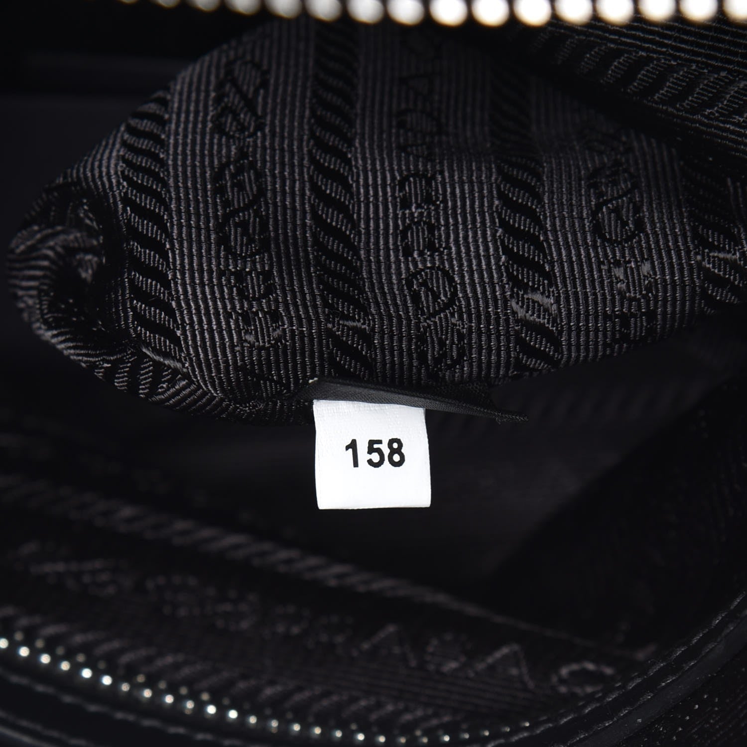 Prada Tessuto Nylon Soft Calf Tote Nero Black 9 of 9