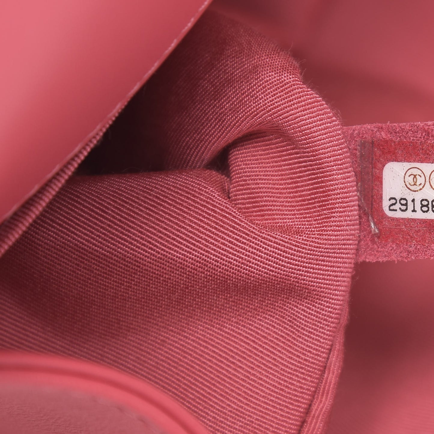 Calfskin Quilted Medium Boy Flap Dark Pink