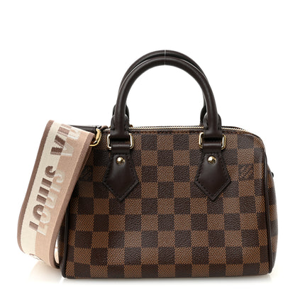 Louis Vuitton Damier Ebene Speedy Bandouliere 20 1 of 10