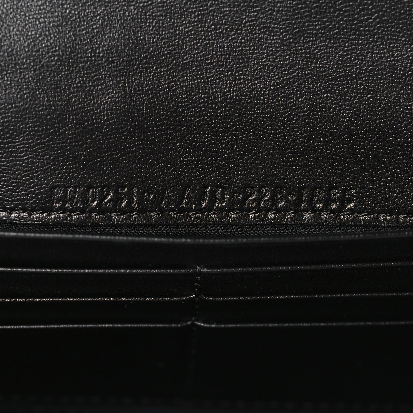 Nappa Matisse FF Embossed Continental Wallet Black