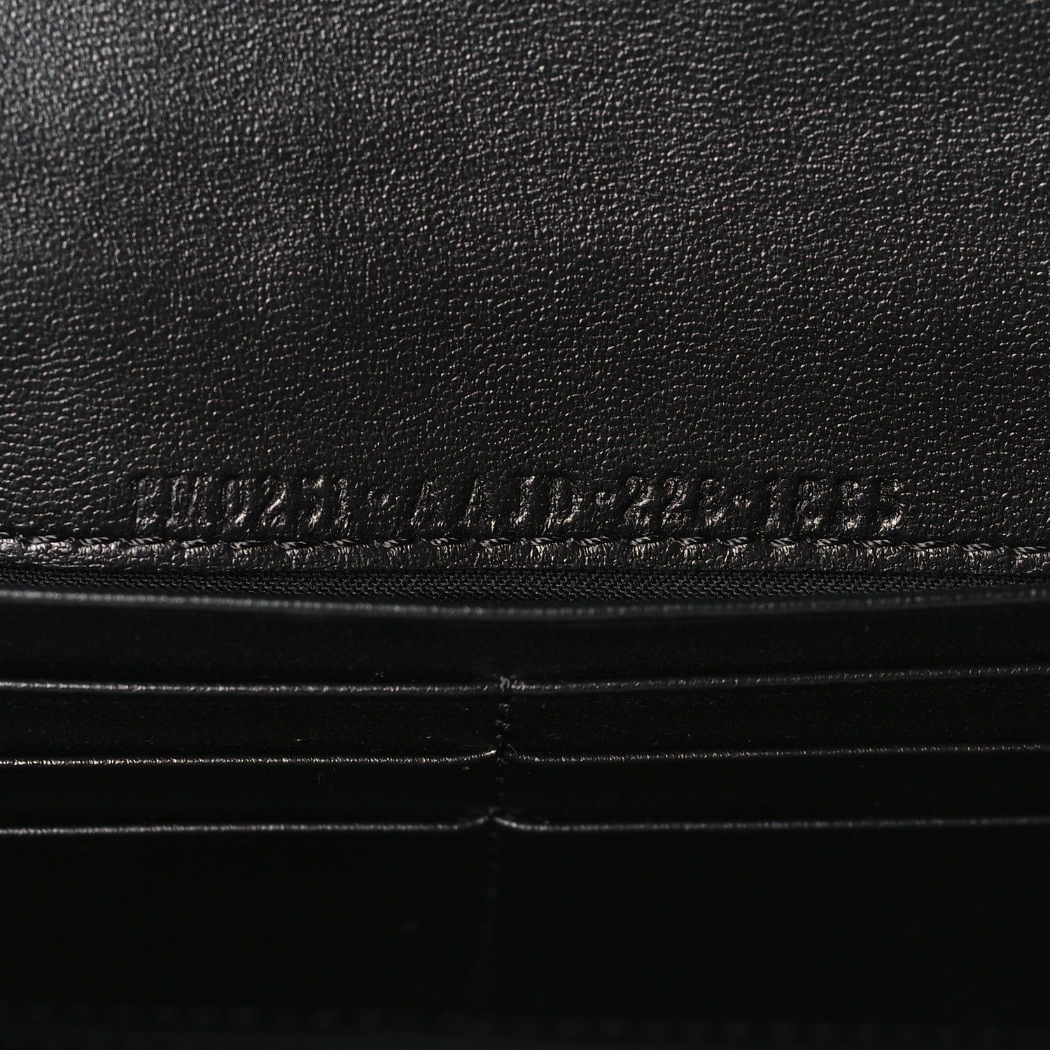 Fendi Nappa Matisse FF Embossed Continental Wallet Black 7 of 7