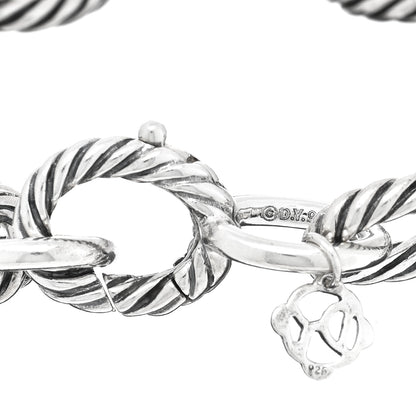 David Yurman Sterling Silver 12mm Large Oval Link Bracelet 3 of 3