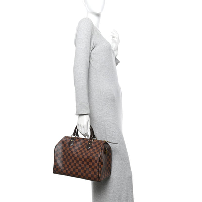 Louis Vuitton Damier Ebene Speedy 30 2 of 10