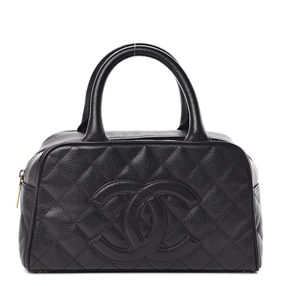 Chanel Caviar Quilted Small Bowler Black 1 of 16