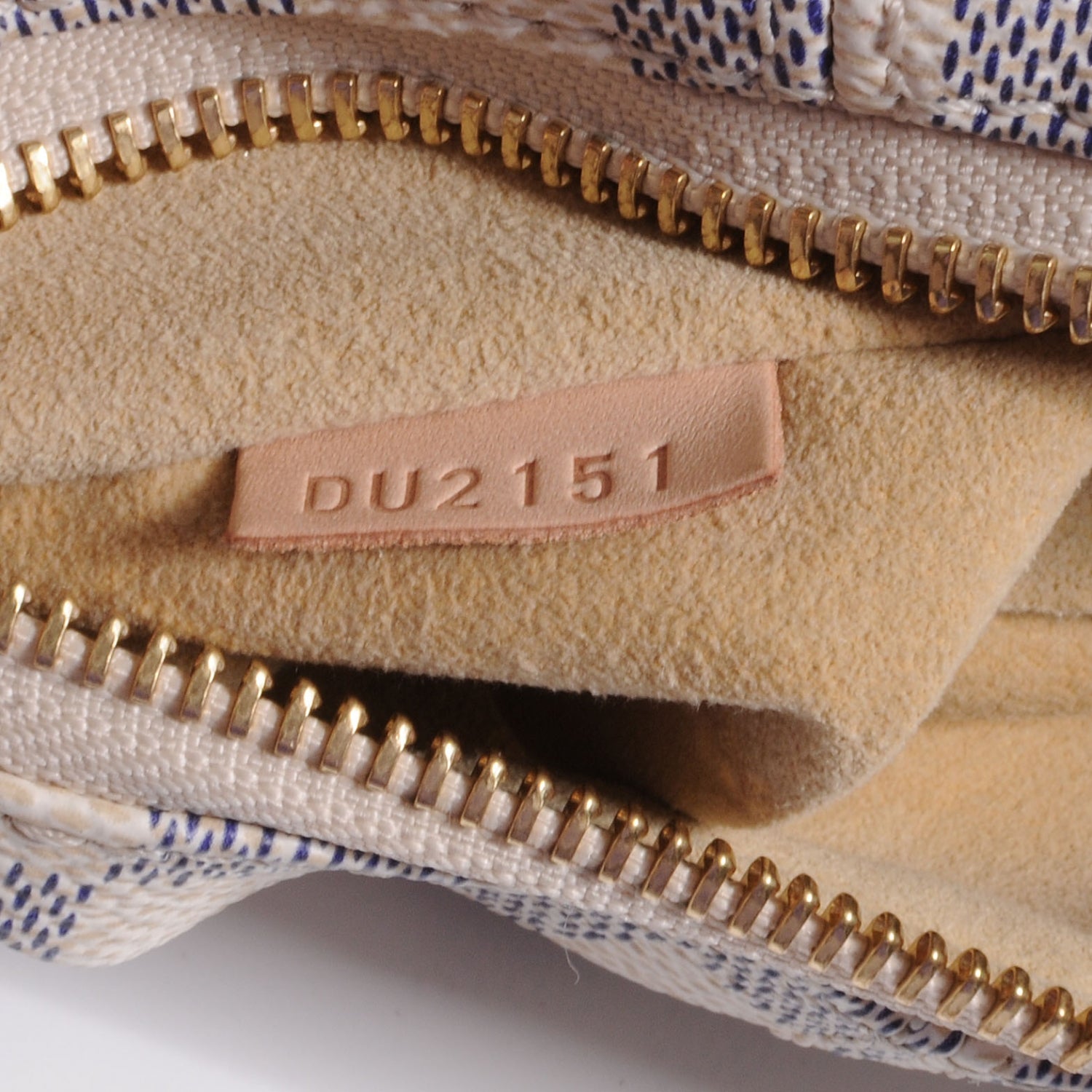 Louis Vuitton Damier Azur Evora MM 7 of 7
