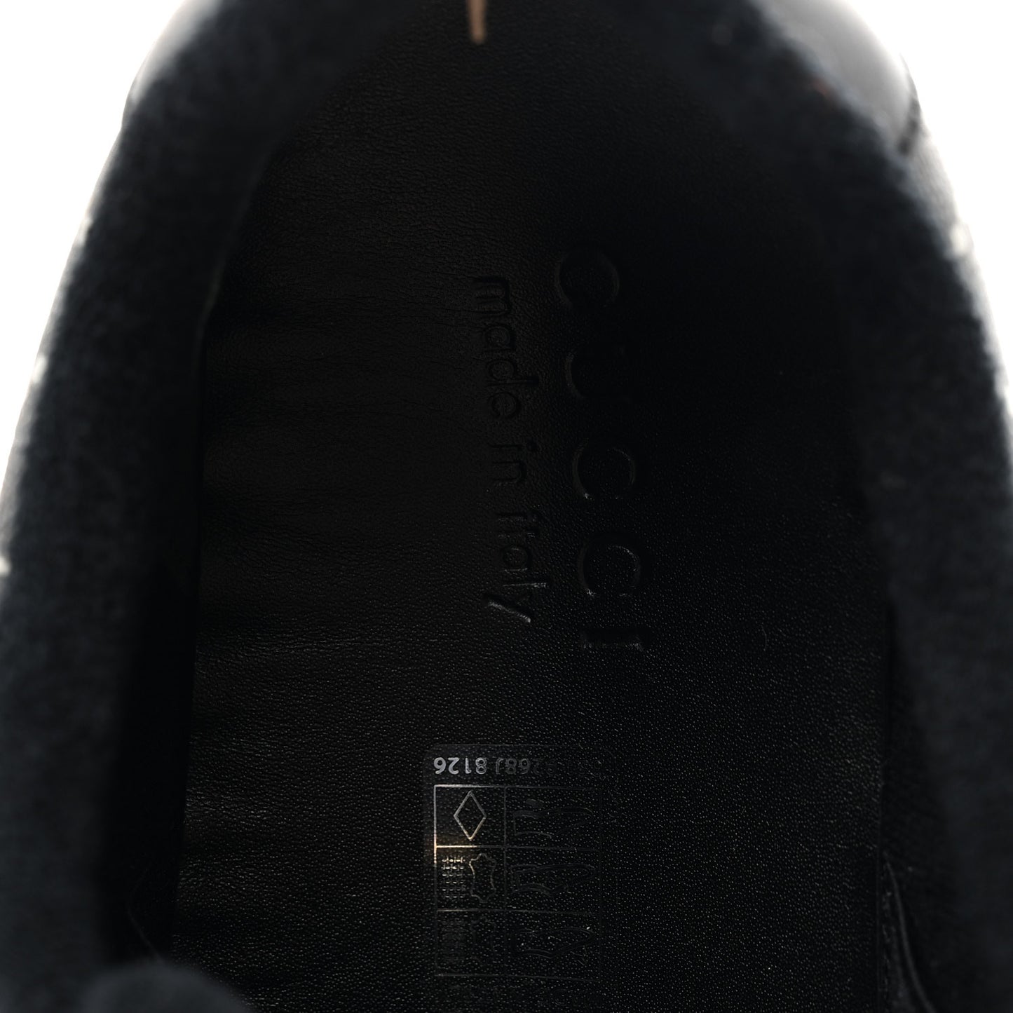 GG Supreme Monogram Miro Soft Calfskin Web Mens Screener Sneakers 8.5 Black Grey Sky
