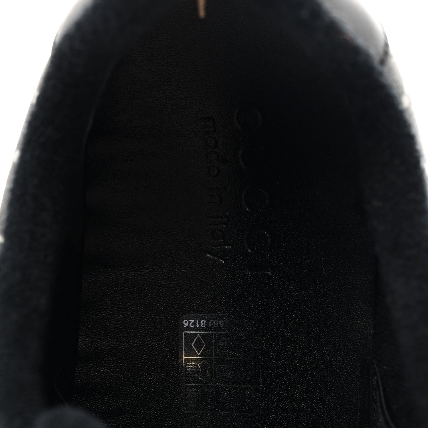 Gucci GG Supreme Monogram Miro Soft Calfskin Web Mens Screener Sneakers 8.5 Black Grey Sky 8 of 10