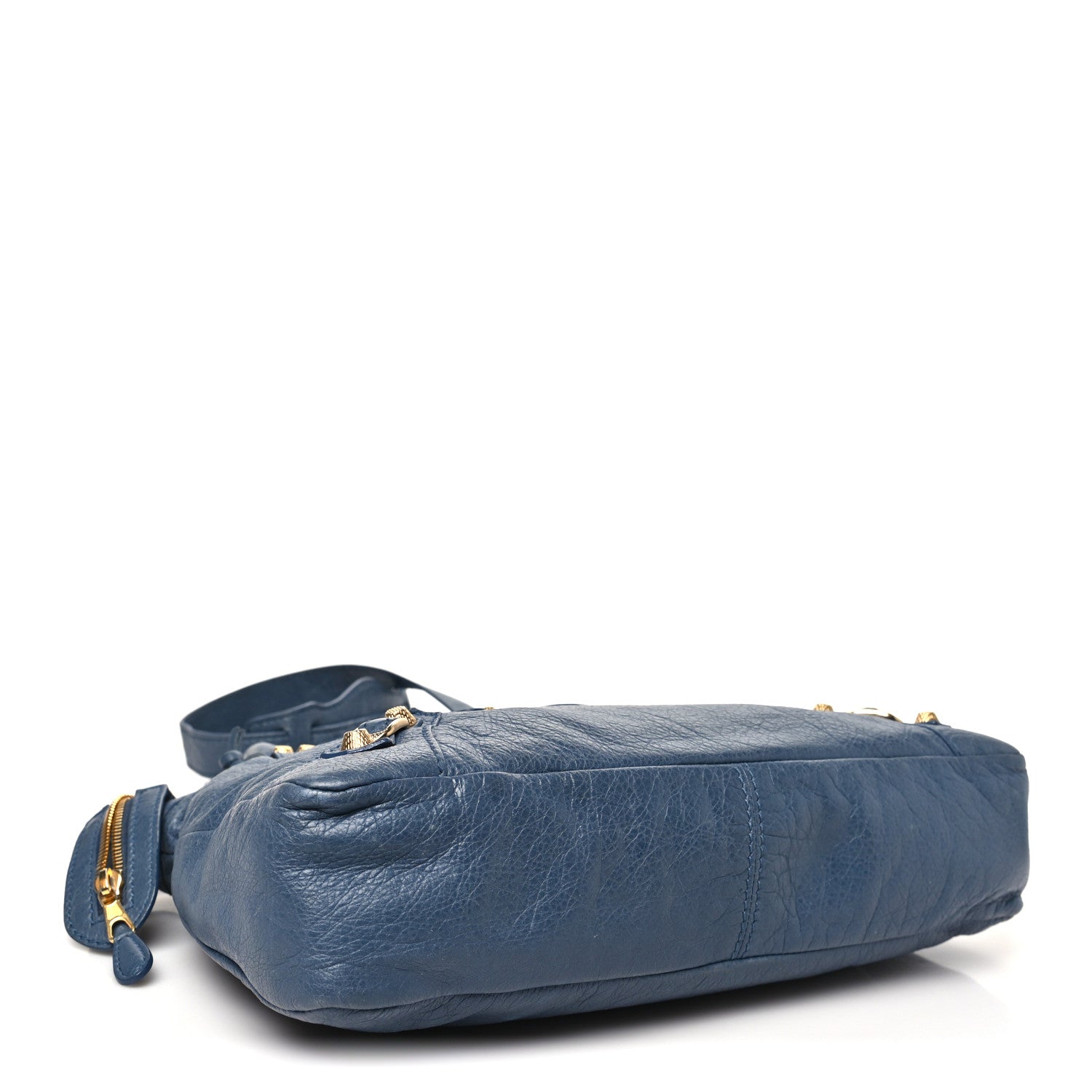 Balenciaga Agneau Giant 12 Gold Hardware Town Bleu Persan 5 of 11