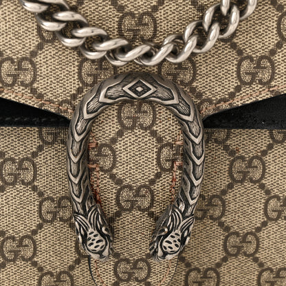 Gucci GG Supreme Monogram Mini Dionysus Shoulder Bag Black 11 of 11