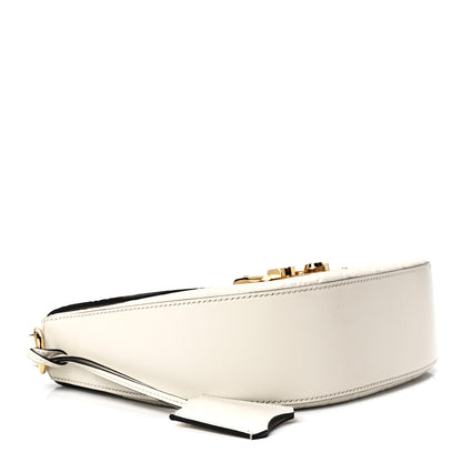 Gucci Guccissima Web Medium Padlock Messenger Shoulder Bag White 3 of 12