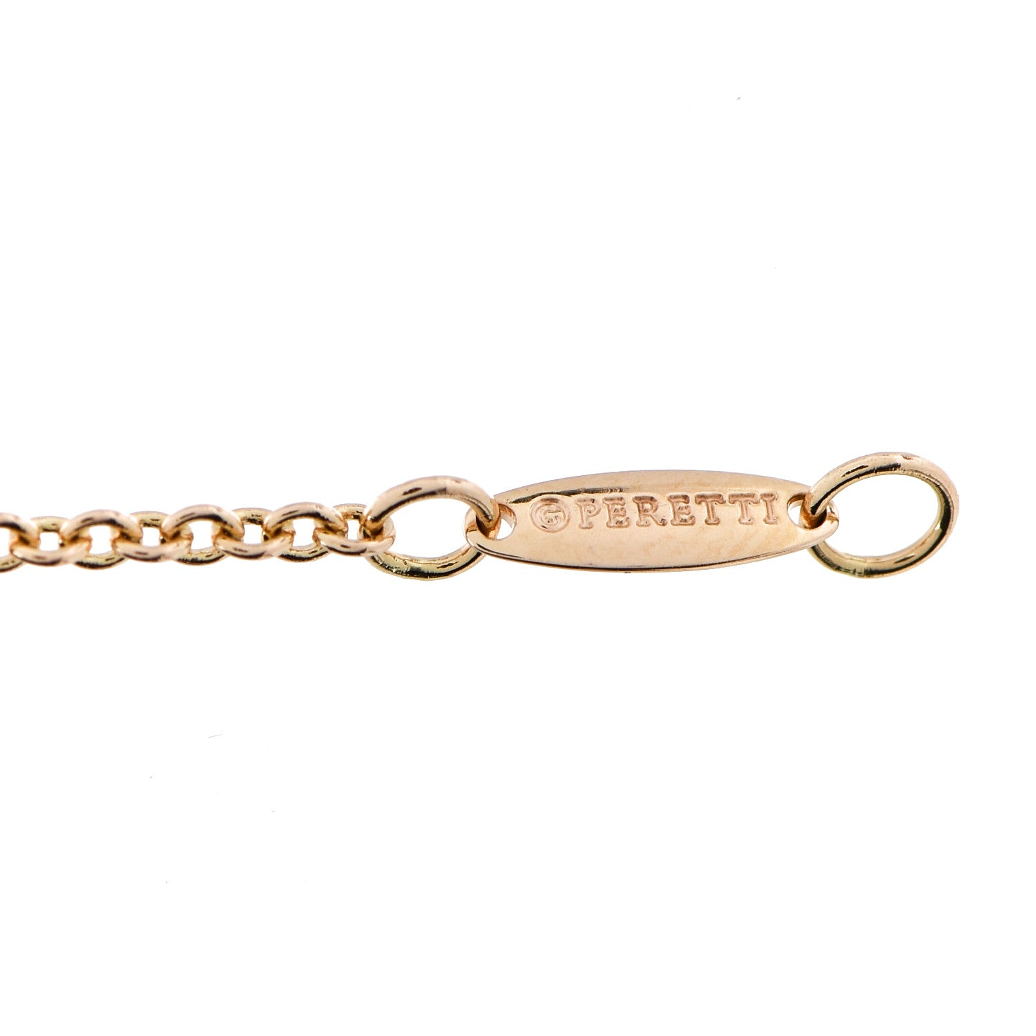Tiffany 18K Rose Gold 9mm Elsa Peretti Bean Bracelet 3 of 6