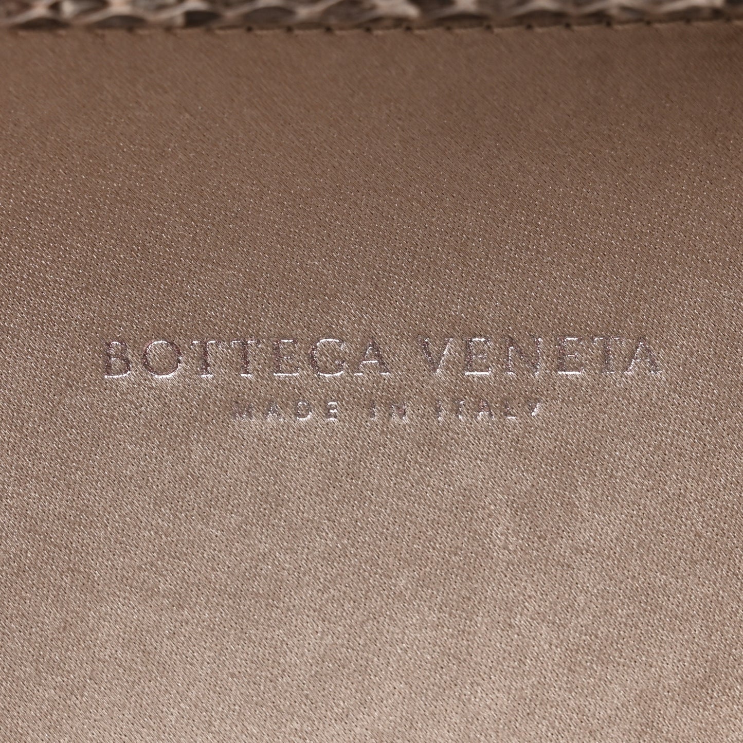 Satin Intreccio Impero Ayers Knot Taupe