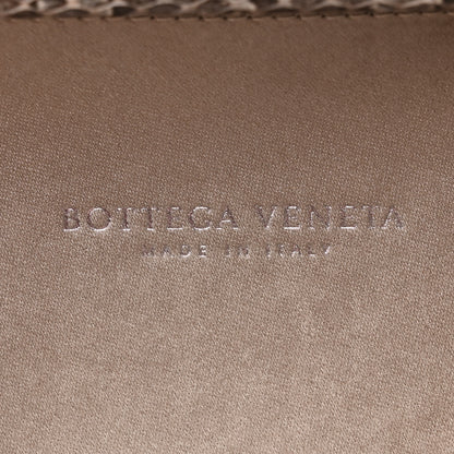 Bottega Veneta Satin Intreccio Impero Ayers Knot Taupe 6 of 6