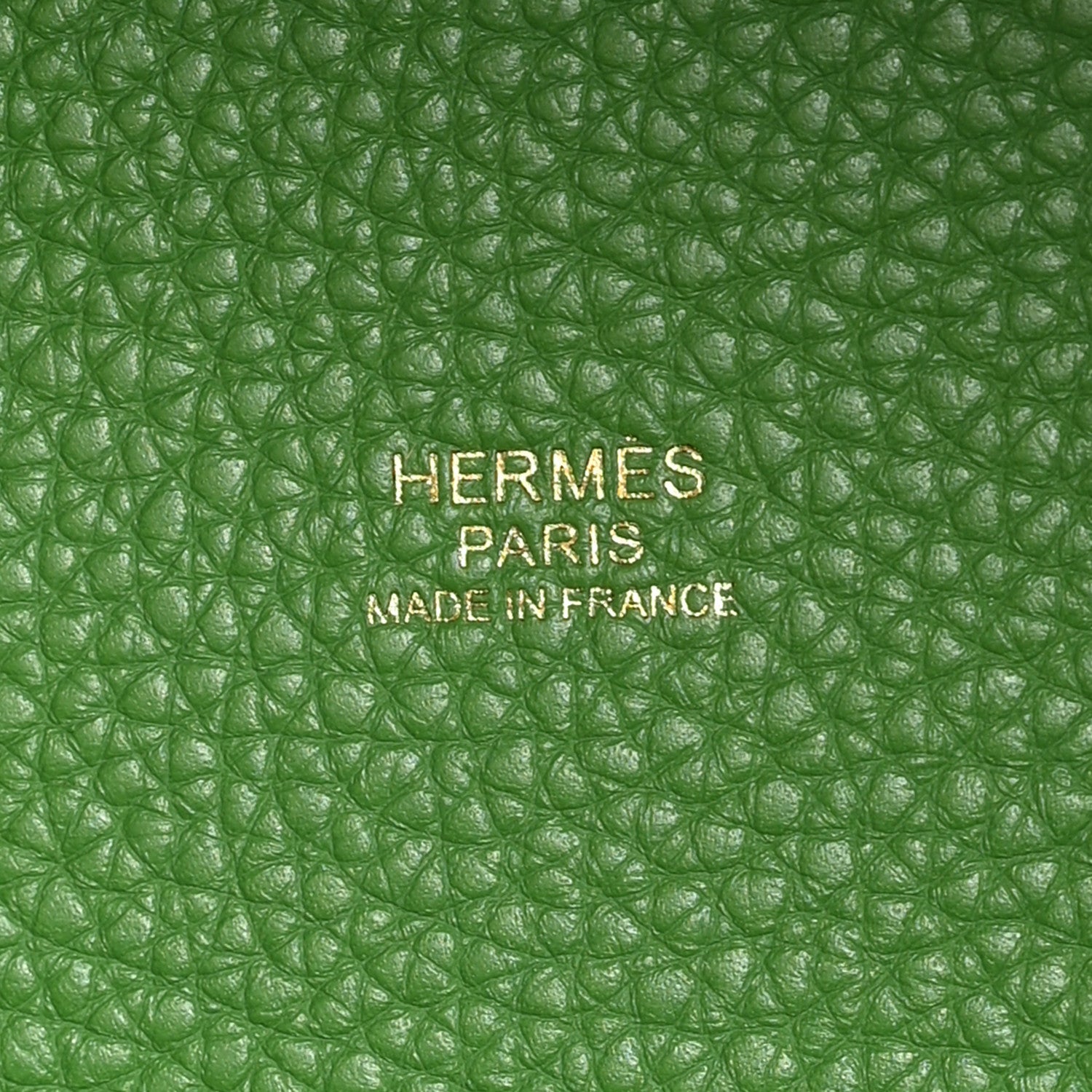 Hermes Taurillon Clemence Picotin Lock 22 MM Vert Yucca 6 of 12