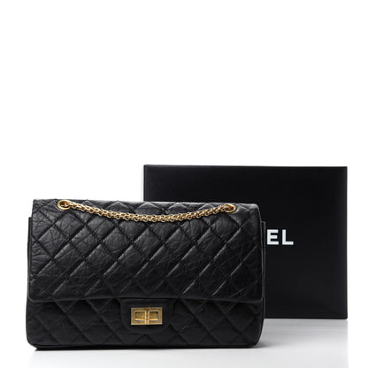 Chanel Aged Calfskin Quilted 2.55 Reissue 227 Flap Black 12 of 12