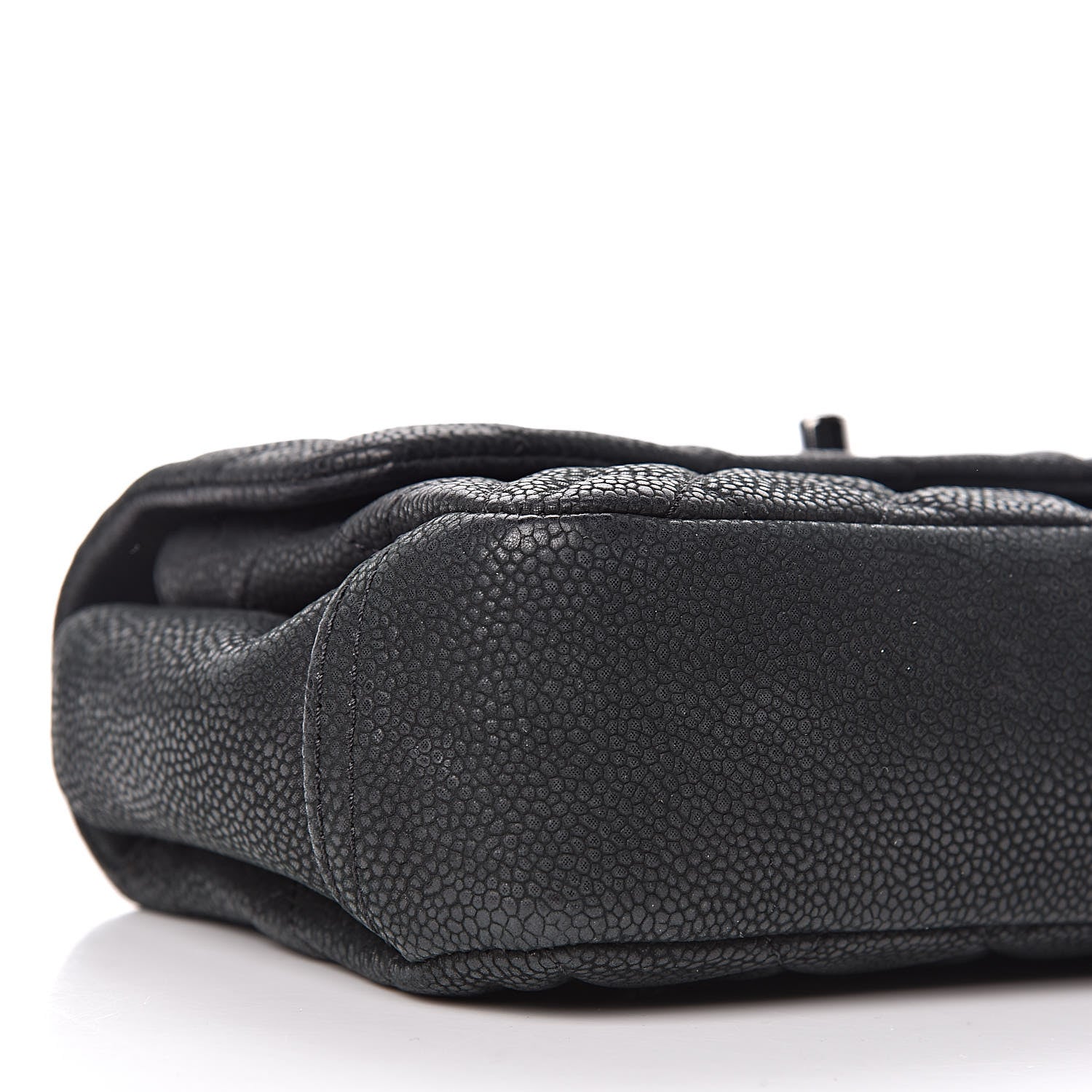 Chanel Iridescent Caviar Mini Lady Pearly Flap Black 8 of 10