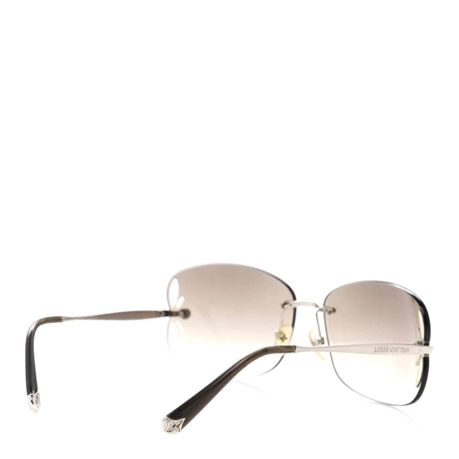 Louis Vuitton Lily Glitter Sunglasses Z0308U Dark Grey 4 of 7
